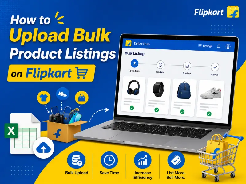 How to Upload Bulk Product Listings on Flipkart