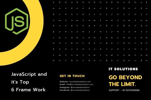 JavaScript and it's Top 6 frame work