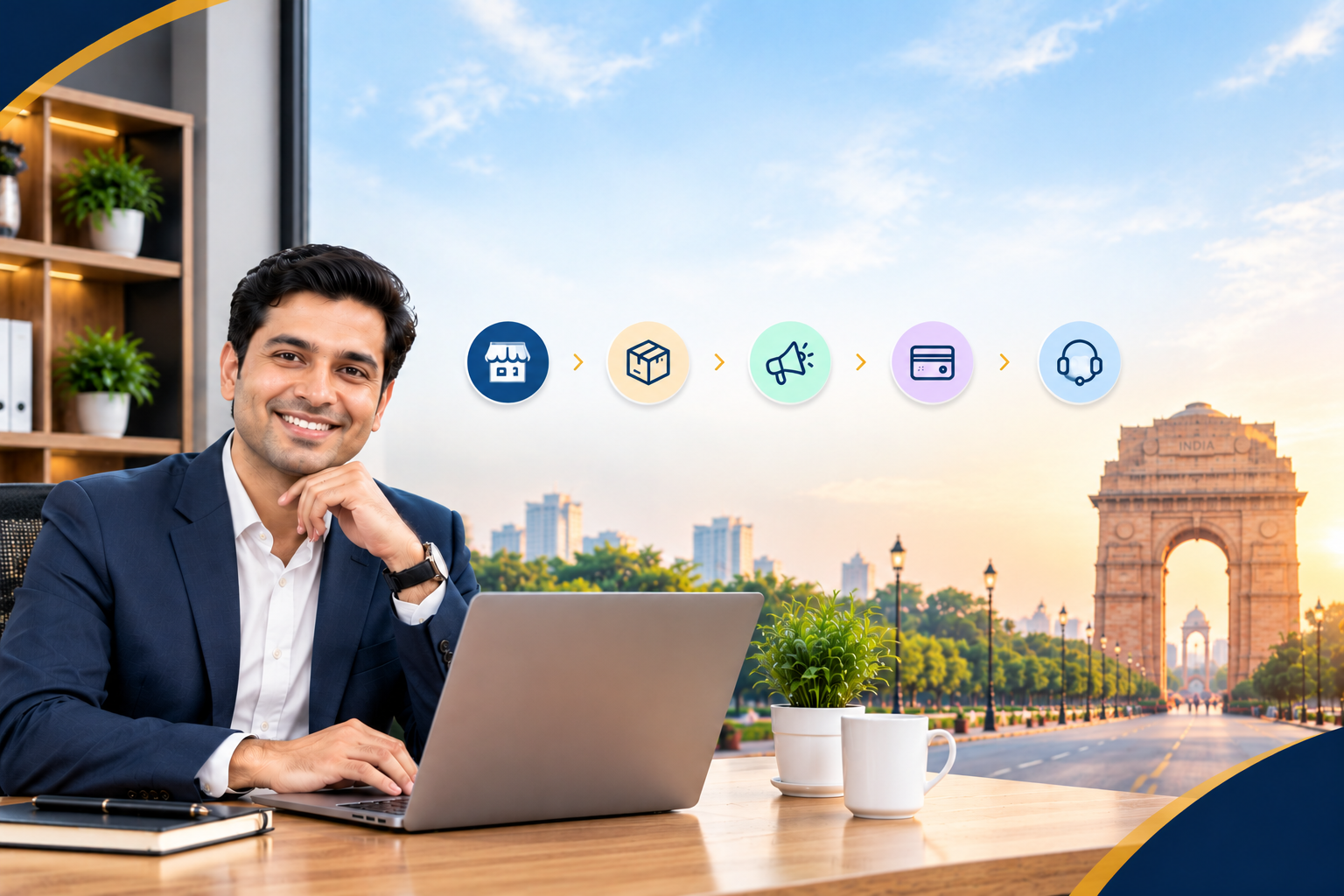 End-to-End Marketplace Support for Businesses in Delhi